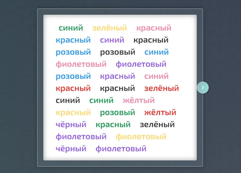 Струп тесты