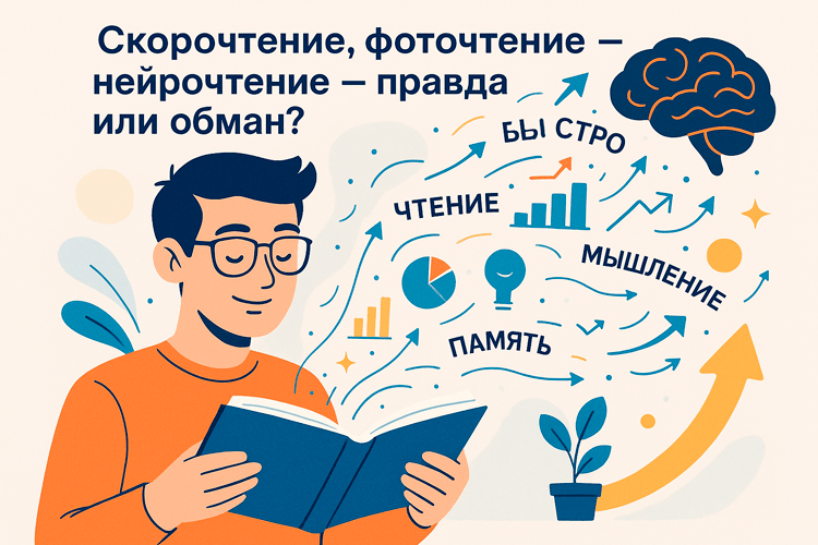 Скорочтение, фоточтение, нейрочтение — правда или обман?